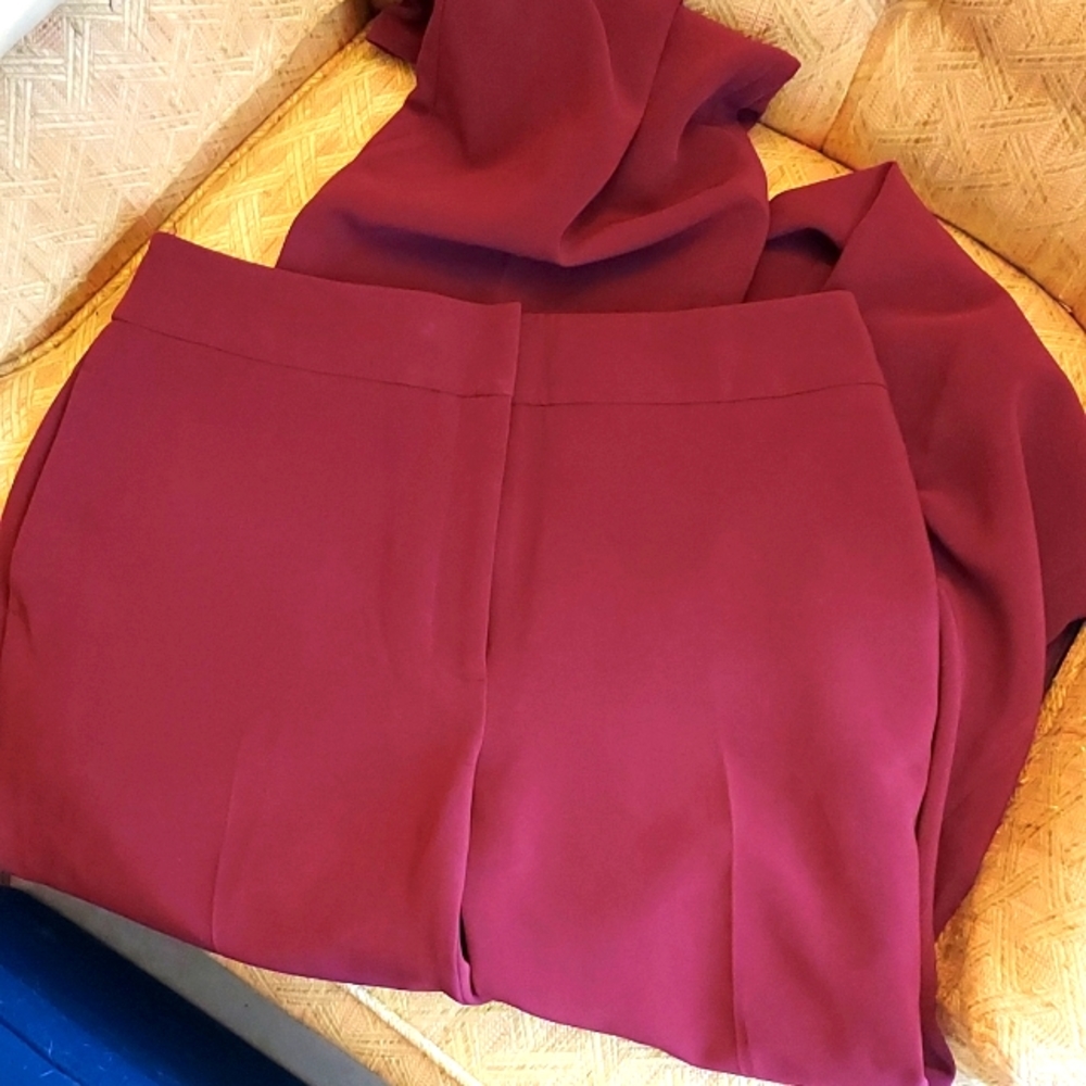Maroon dress pants